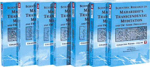 Collected Papers des recherches sur la Méditation Transcendantale