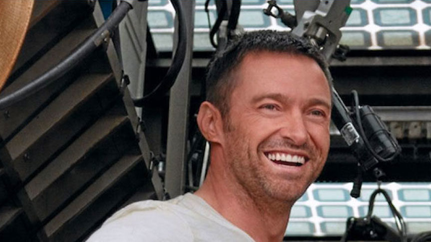 Photo Hugh Jackman pour Méditation Transcendantale