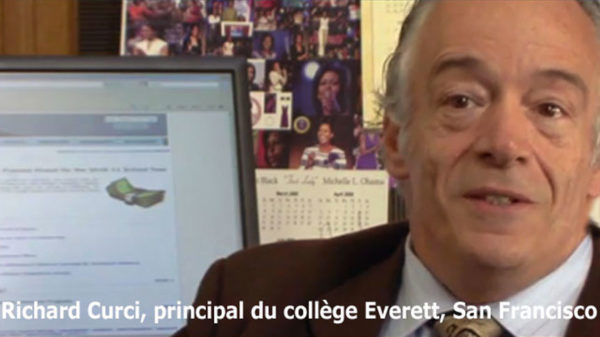 Photo Richard Curci, principal du collège Everett à San Feancisco