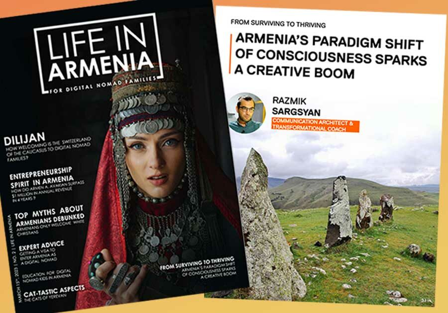 Le magazine "Life in Armenia" sur la pratique de la Méditation Transcendantale en Arménie